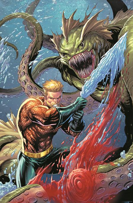 AQUAMAN #4 CVR D TYLER KIRKHAM CARD STOCK VAR - Release Date: 4/9/25