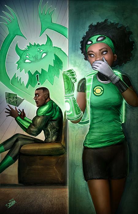GREEN LANTERN CORPS #3 CVR D NATHAN SZERDY CARD STOCK VAR - Release Date: 4/9/25