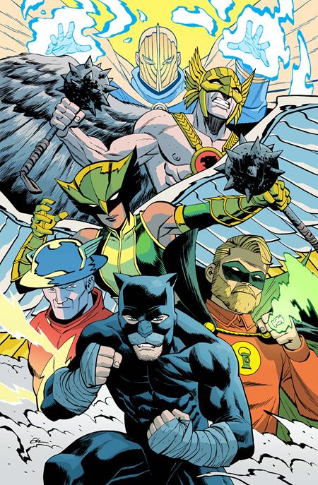 JSA #6 CVR C ETHAN YOUNG CARD STOCK VAR - Release Date: 4/2/25