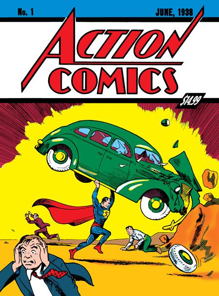 SUPERMAN DAY 2025 - ACTION COMICS #1 GOLDEN AGE SIZED FACSIMILE EDITION CVR C JOE SHUSTER FOIL VAR - Release Date: 4/9/25