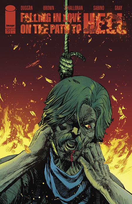 FALLING IN LOVE ON THE PATH TO HELL #10 CVR A GARRY BROWN (MR) - Release Date: 6/18/25