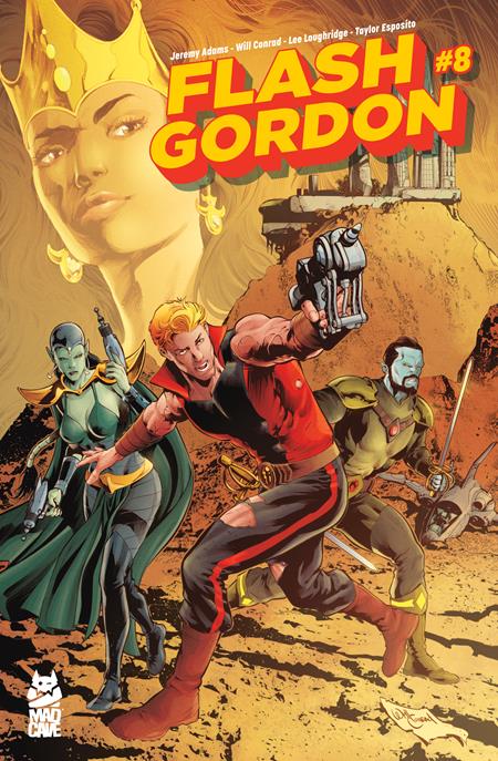 FLASH GORDON #8 CVR A WILL CONRAD - Release Date: 4/16/25