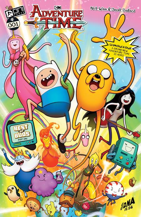 ADVENTURE TIME (2025) #1 CVR B DAVID NAKAYAMA VAR - Release Date: 4/9/25