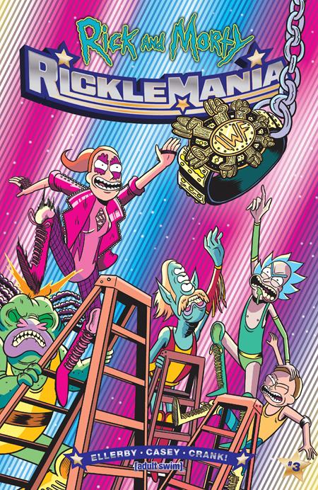 RICK AND MORTY RICKLEMANIA #3 (OF 4) CVR A MARC ELLERBY - Release Date: 4/23/25