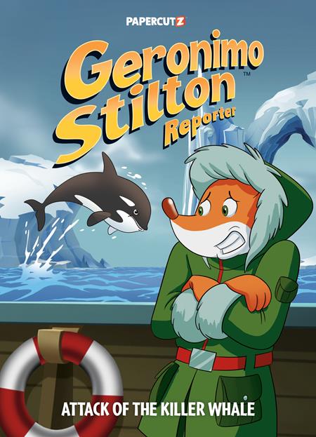GERONIMO STILTON REPORTER HC VOL 18 ATTACK OF THE KILLER WHALE - Release Date: 4/2/25