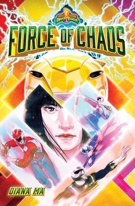 MIGHTY MORPHIN POWER RANGERS NOVEL TP VOL 01 FORCE OF CHAOS ISBN: 9781419757778 - FOC DATE: 3/9/26 - Release Date: 4/22/26