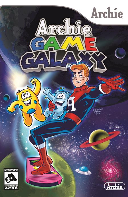 ARCHIE COMICS 85TH ANNIVERSARY PRESENTS ARCHIE GAME GALAXY #1 (ONE SHOT) CVR C DAN DECARLO FOIL VAR ISBN: 76281628377900131 - FOC DATE: 4/5/26 - Release Date: 4/29/26