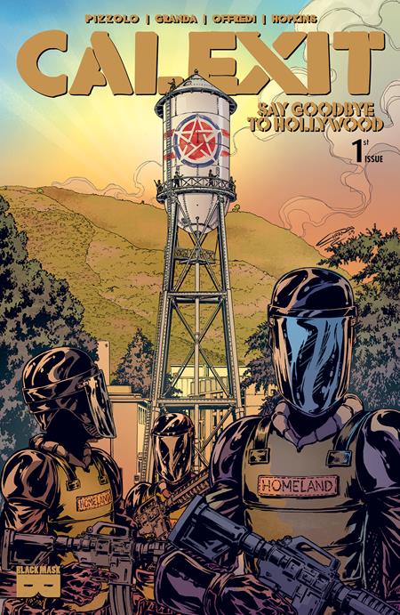 CALEXIT SAY GOODBYE TO HOLLYWOOD #1 (OF 3) CVR A C GRANDA BURBANK (MR) ISBN: 04577802740801011 - FOC DATE: 4/12/26 - Release Date: 5/13/26