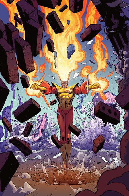 FURY OF FIRESTORM #1 (OF 6) CVR B RILEY ROSSMO CARD STOCK VAR ISBN: 76194139145800131 - FOC DATE: 3/15/26 - Release Date: 4/8/26
