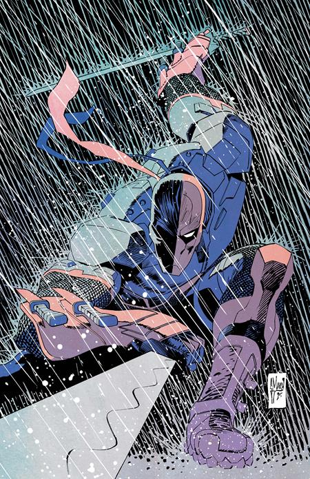 DEATHSTROKE THE TERMINATOR #2 CVR D GUILLEM MARCH CARD STOCK VAR ISBN: 76194139721400241 - FOC DATE: 3/22/26 - Release Date: 4/15/26