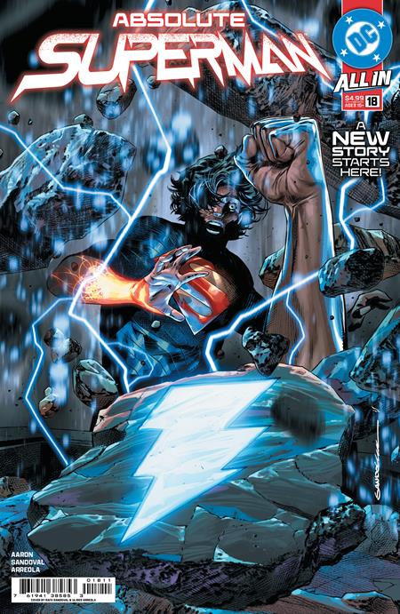 ABSOLUTE SUPERMAN #18 CVR A RAFA SANDOVAL ISBN: 76194138585301811 - FOC DATE: 3/8/26 - Release Date: 4/1/26