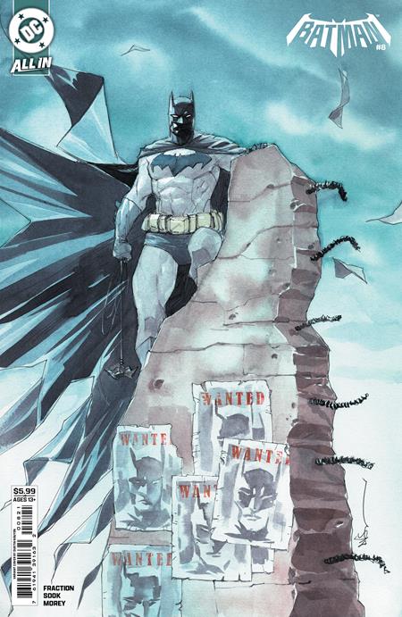 BATMAN #8 CVR B DUSTIN NGUYEN CARD STOCK VAR ISBN: 76194139163200821 - FOC DATE: 3/8/26 - Release Date: 4/1/26