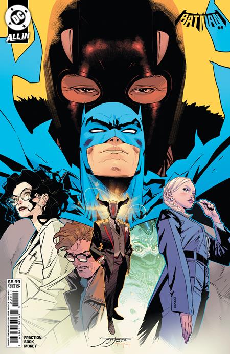 BATMAN #8 CVR F JORGE JIMENEZ THINGS TO COME CARD STOCK VAR ISBN: 76194139163200871 - FOC DATE: 3/8/26 - Release Date: 4/1/26