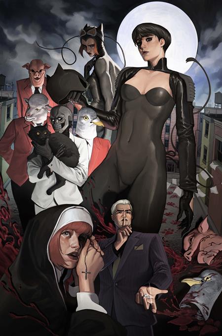 CATWOMAN #86 CVR E MANNY VINCENT CARBONILLA THINGS TO COME CARD STOCK VAR ISBN: 76194135682208661 - FOC DATE: 3/22/26 - Release Date: 4/15/26