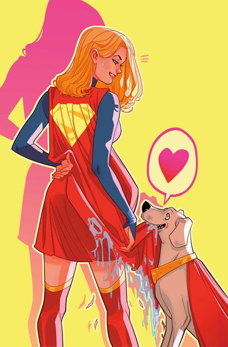 SUPERGIRL #12 CVR F MARGUERITE SAUVAGE APRIL DROOLS CARD STOCK VAR (THE REIGN OF THE SUPERBOYS) ISBN: 76194138684301261 - FOC DATE: 3/15/26 - Release Date: 4/8/26