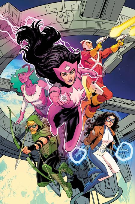 JUSTICE LEAGUE INTERGALACTIC SPECIAL #1 (ONE SHOT) CVR A TRAVIS MOORE ISBN: 76194139302500111 - FOC DATE: 4/6/26 - Release Date: 4/29/26