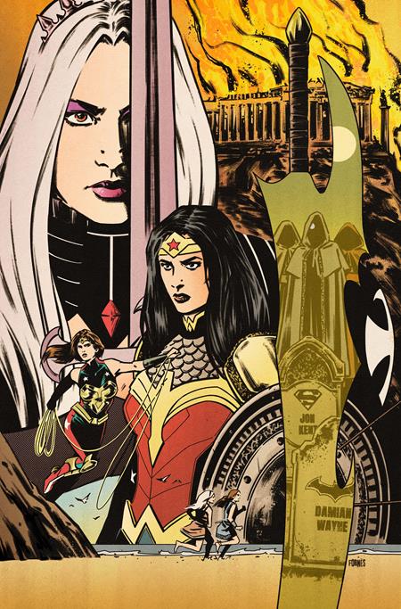 WONDER WOMAN #32 CVR E JORGE FORNES THINGS TO COME CARD STOCK VAR ISBN: 76194138162603251 - FOC DATE: 3/23/26 - Release Date: 4/15/26
