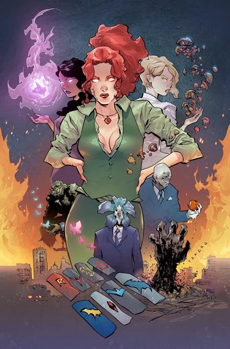 POISON IVY #43 CVR E MARCIO TAKARA THINGS TO COME CARD STOCK VAR ISBN: 76194137625704351 - FOC DATE: 3/9/26 - Release Date: 4/1/26