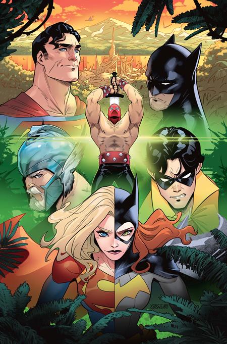 BATMAN SUPERMAN WORLDS FINEST #50 CVR H VASCO GEORGIEV THINGS TO COME CARD STOCK VAR ISBN: 76194137521205091 - FOC DATE: 3/9/26 - Release Date: 4/1/26