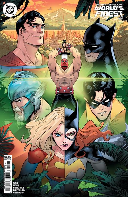 BATMAN SUPERMAN WORLDS FINEST #50 CVR H VASCO GEORGIEV THINGS TO COME CARD STOCK VAR ISBN: 76194137521205091 - FOC DATE: 3/8/26 - Release Date: 4/1/26