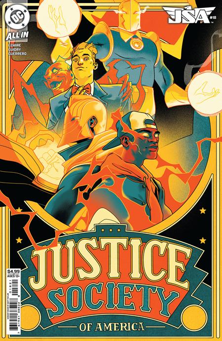 JSA #18 CVR B MATT TAYLOR CARD STOCK VAR ISBN: 76194138522801821 - FOC DATE: 3/8/26 - Release Date: 4/1/26