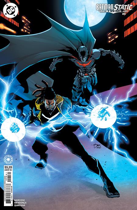 BATMAN STATIC BEYOND #5 (OF 6) CVR C DEXTER SOY CARD STOCK VAR ISBN: 76194138868700531 - FOC DATE: 3/8/26 - Release Date: 4/1/26
