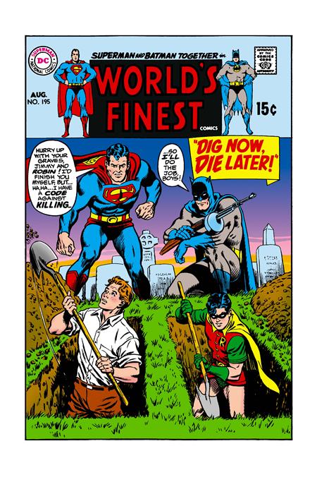 WORLDS FINEST COMICS #195 FACSIMILE EDITION CVR A CURT SWAN ISBN: 76194139523400111 - FOC DATE: 3/22/26 - Release Date: 4/15/26