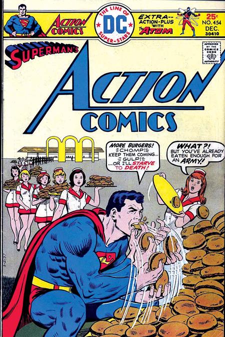 ACTION COMICS #454 FACSIMILE EDITION CVR A BOB OKSNER ISBN: 76194139480000111 - FOC DATE: 3/15/26 - Release Date: 4/8/26