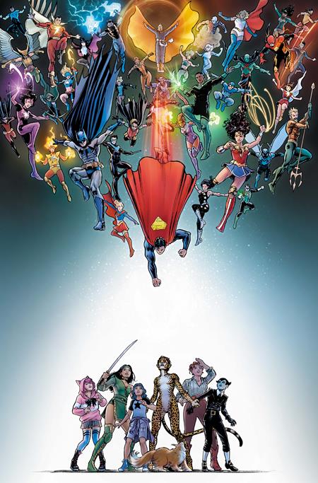 JUSTICE LEAGUE CHEETAH AND CHESHIRE ROB THE WATCHTOWER TP ISBN: 978179950948651799 - FOC DATE: 3/8/26 - Release Date: 5/19/26
