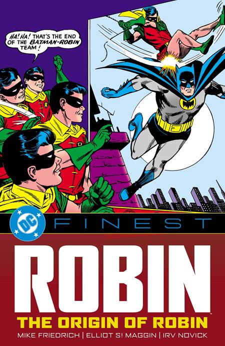 DC FINEST ROBIN THE ORIGIN OF ROBIN TP ISBN: 9781799508298 - FOC DATE: 4/6/26 - Release Date: 6/16/26