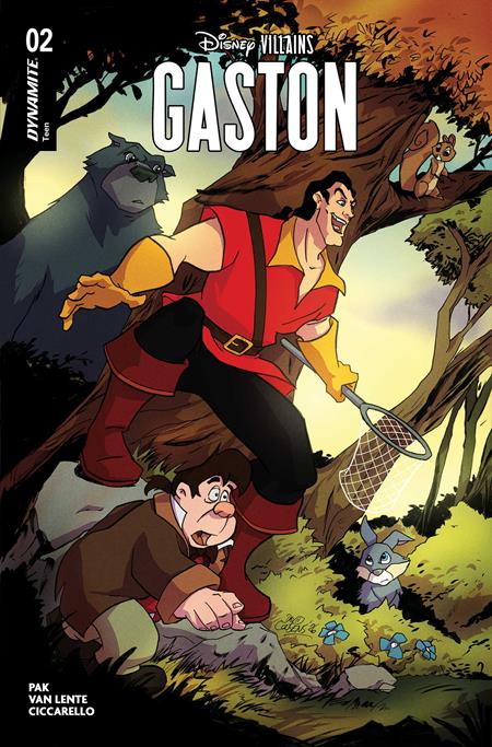 DISNEY VILLAINS GASTON #2 CVR D DAVID COUSENS VAR ISBN: 72513035801102041 - FOC DATE: 3/8/26 - Release Date: 4/1/26