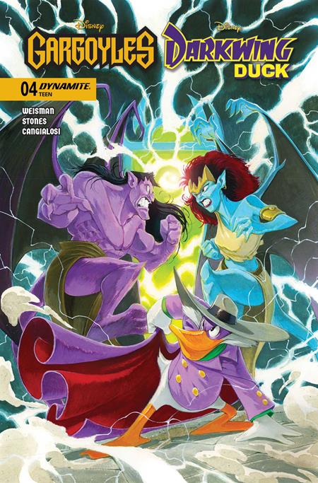 GARGOYLES DARKWING DUCK #4 CVR B IVAN BIGARELLA VAR ISBN: 72513036250604021 - FOC DATE: 3/8/26 - Release Date: 4/1/26
