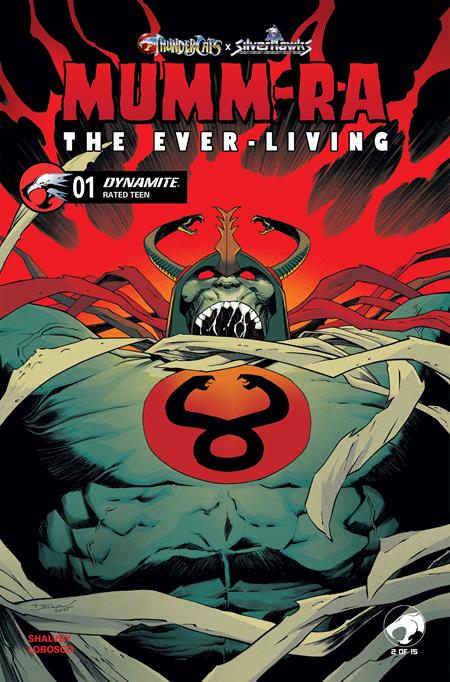 MUMMRA THE EVERLIVING #1 CVR B DECLAN SHALVEY VAR ISBN: 72513036403601021 - FOC DATE: 3/15/26 - Release Date: 4/15/26