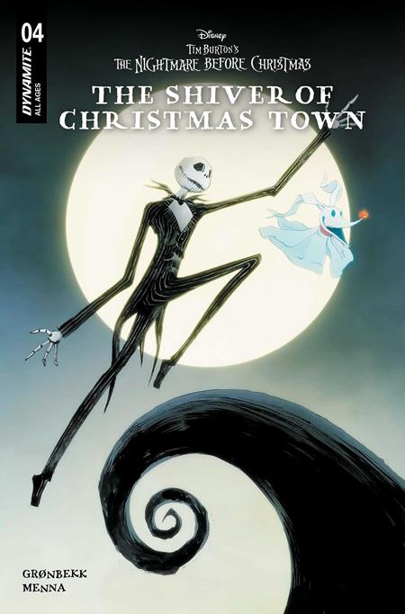 TIM BURTONS THE NIGHTMARE BEFORE CHRISTMAS THE SHIVER OF CHRISTMAS TOWN #4 CVR A JAE LEE ISBN: 72513036048904011 - FOC DATE: 3/8/26 - Release Date: 4/1/26