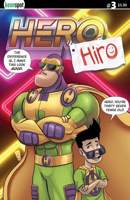 HERO HIRO #3 CVR A MICHAEL ADAMS ISBN: 60283502307200311 - FOC DATE: 3/15/26 - Release Date: 4/29/26