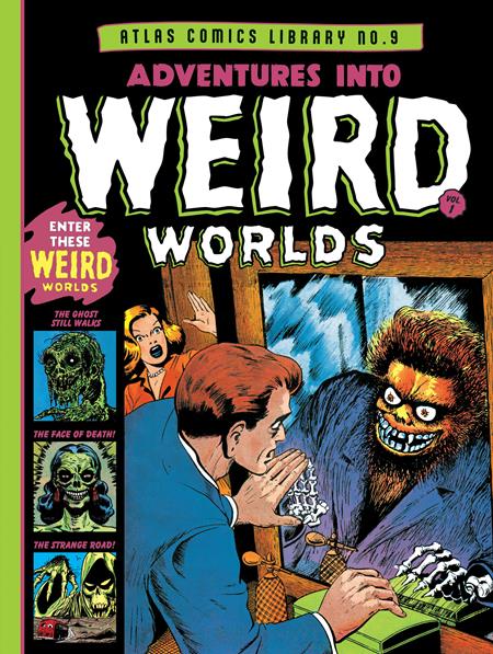 ATLAS COMICS LIBRARY HC NO 09 ADVENTURES INTO WEIRD WORLDS VOL 01 (MR) ISBN: 9798875001628 - FOC DATE: 4/26/26 - Release Date: 6/2/26