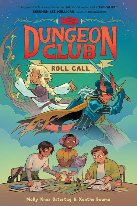 DUNGEONS & DRAGONS DUNGEON CLUB TP ROLL CALL Previously Offered Thru Other Distributors ISBN: 9780063268449 - FOC DATE: 3/2/26 - Release Date: 4/1/26