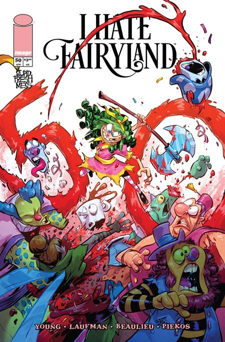 I HATE FAIRYLAND #50 CVR E BRETT BEAN VAR (MR) ISBN: 70985301979405051 - FOC DATE: 4/5/26 - Release Date: 4/29/26