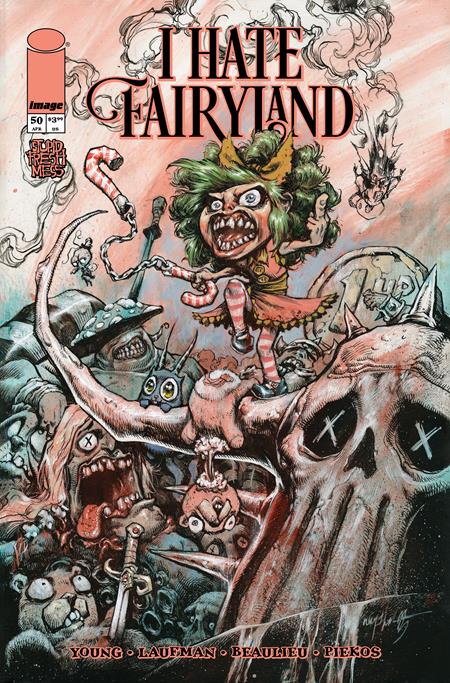 I HATE FAIRYLAND #50 CVR F JONATHAN WAYSHAK VAR (MR) ISBN: 70985301979405061 - FOC DATE: 4/6/26 - Release Date: 4/29/26