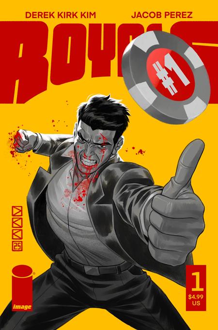 ROYALS #1 (OF 6) CVR C DEREK KIRK KIM POKER CHIP VAR (MR) ISBN: 70985304634900131 - FOC DATE: 3/9/26 - Release Date: 4/1/26