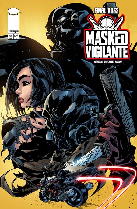 FINAL BOSS MASKED VIGILANTE (ONE SHOT) CVR B LEON GOVENDER VAR (MR) ISBN: 70985304494900121 - FOC DATE: 4/6/26 - Release Date: 4/29/26