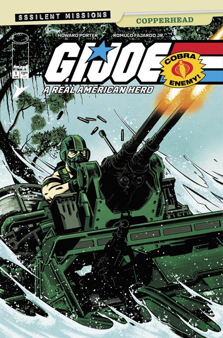 GI JOE A REAL AMERICAN HERO SSSILENT MISSIONS COPPERHEAD #1 (ONE SHOT) CVR B JORGE FORNES VAR ISBN: 70985304625700121 - FOC DATE: 3/29/26 - Release Date: 4/22/26