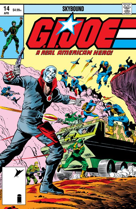 GI JOE A REAL AMERICAN HERO #14 HAMA FILES EDITION CVR C HERB TRIMPE & STEVE MITCHELL FOIL VAR ISBN: 70985304633200131 - FOC DATE: 4/5/26 - Release Date: 4/29/26