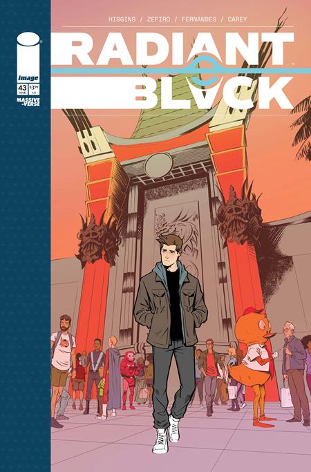 RADIANT BLACK #43 CVR A DANIEL BAYLISS ISBN: 70985303068304311 - FOC DATE: 4/5/26 - Release Date: 4/29/26