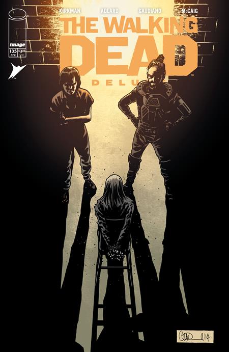 WALKING DEAD DELUXE #135 CVR B CHARLIE ADLARD & DAVE MCCAIG VAR (MR) ISBN: 70985303037913521 - FOC DATE: 3/22/26 - Release Date: 4/15/26