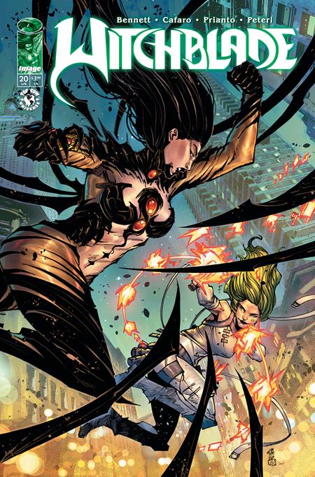 WITCHBLADE #20 CVR A GUISEPPE CAFARO & ARIF PRIANTO (MR) ISBN: 70985304035402011 - FOC DATE: 3/22/26 - Release Date: 4/15/26