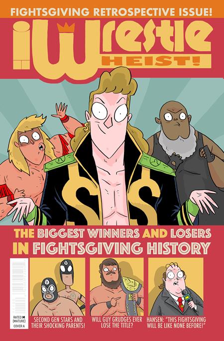 WRESTLE HEIST #5 (OF 5) (MR) ISBN: 70985304495600511 - FOC DATE: 4/5/26 - Release Date: 4/29/26