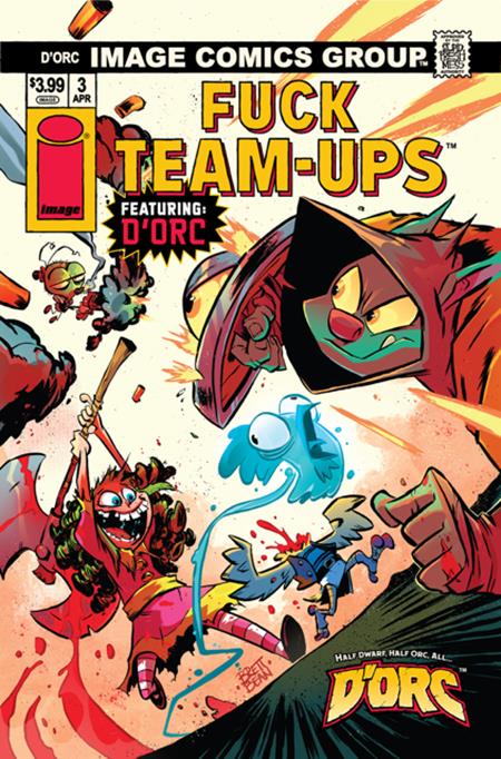 DORC #3 CVR D BRETT BEAN I HATE FAIRYLAND TEAM UP NSFW VAR ISBN: 70985304572400341 - FOC DATE: 3/15/26 - Release Date: 4/8/26