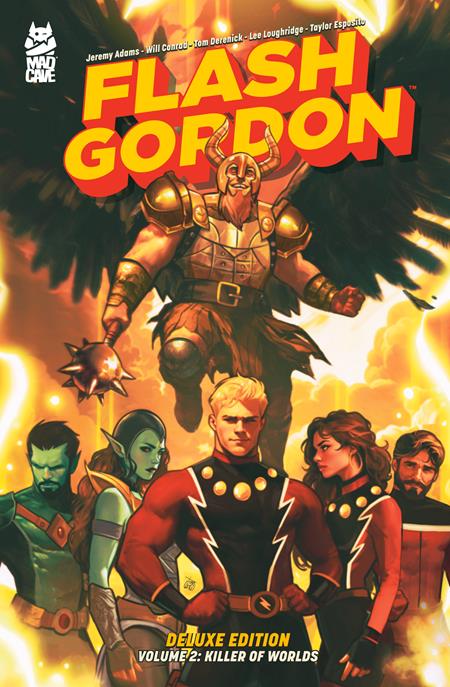 FLASH GORDON HC VOL 02 DELUXE EDITION ISBN: 9781545823934 - FOC DATE: 4/6/26 - Release Date: 4/29/26