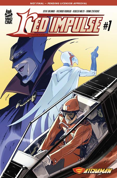 GATCHAMAN RED IMPULSE #1 (OF 4) CVR A RICCARDO ROBALDO ISBN: 60196140507300111 - FOC DATE: 4/6/26 - Release Date: 4/29/26